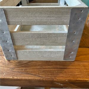 Cute little storage crate 10 1/2 x 8x 6